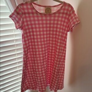 The Beaufort Bonnet Company Pink and White Gingham Dress